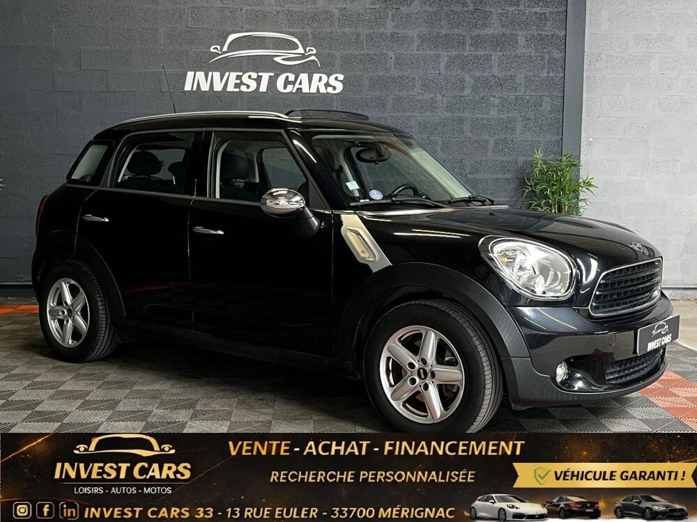 Countryman 1.6i 98CH R60 One TOIT OUVRANT - GARANTIE 6 MOIS MINIMUM 2013 occasion 33700 M&eacute;rignac