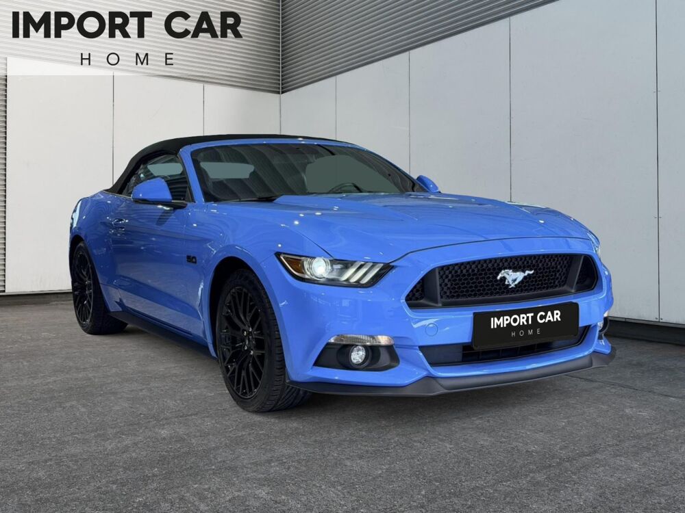 Mustang Convertible 5.0 V8 Ti-VCT - 421 - BVA CABRIOLET GT / MALUS 2017 occasion 78300 Poissy