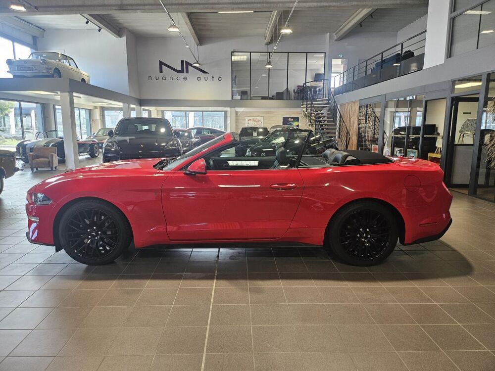 Mustang 2.3 EcoBoost 290 BVA CABRIOLET 2019 occasion 26000 Valence