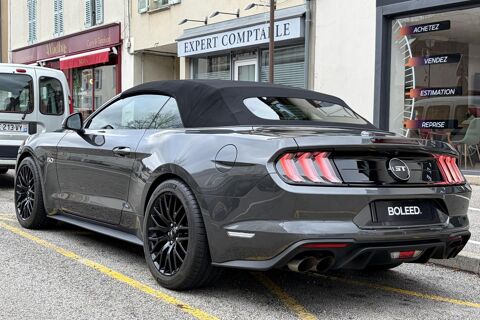Mustang 5.0 V8 450 ceramique + echappement - cabriolet gt 2019 occasion 78760 Jouars-Pontchartrain