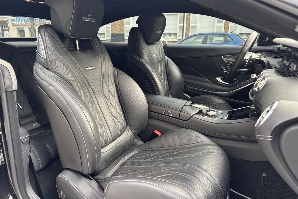 Classe S Mercedes S63 AMG Coup&eacute; 4MATIC V8 585 ch KIT BRABUS Full Opti 2015 occasion 78760 Jouars-Pontchartrain
