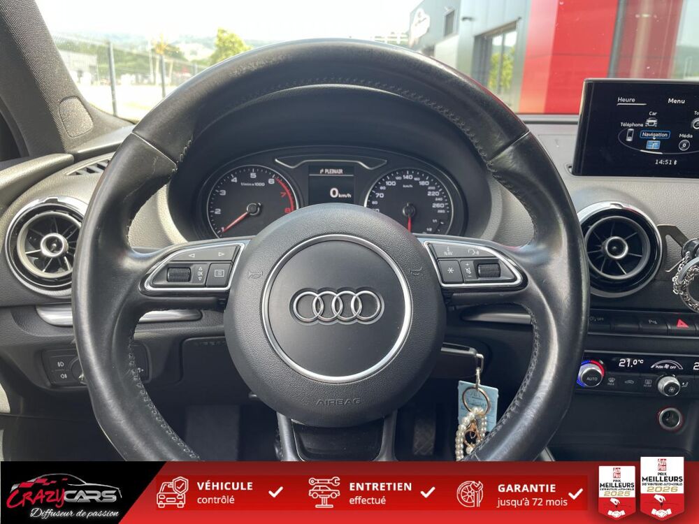 A3 1.8 TFSI 180 S line - RADAR AV / AR 2016 occasion 25300 Pontarlier