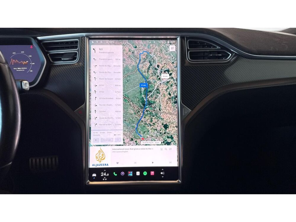 Model S 85D / 700 ch / SUPERCHARGE GRATUITE / TOIT OUVRANT / SOH 91% 2015 occasion 17600 Saujon