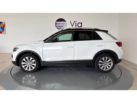 T-ROC 150 TFSI CARAT - CARPLAY / SUIVI VW / CAMERA AR / VIRTUAL CO 2019 occasion 17600 Saujon