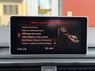 A4 Quattro S-Line 2.0 TDI 190 S-tronic Matrix LED ACC Tete haut 2019 occasion 67440 Marmoutier