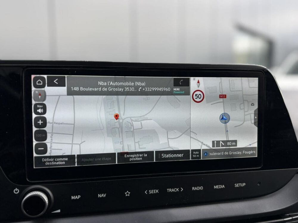 i20 1.T-GDI 100 Klass avec GPS, Cam&eacute;ra de recul et Apple Car Pla 2025 occasion 35300 Foug&egrave;res