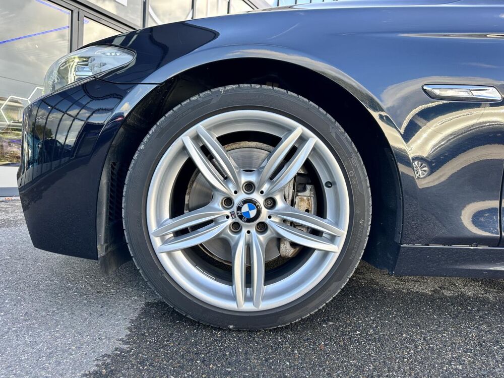 S&eacute;rie 5 F10 525D 218CH XDRIVE PACK M BVA SPORT CARBONSCHWARZ - GARAN 2012 occasion 33450 Montussan