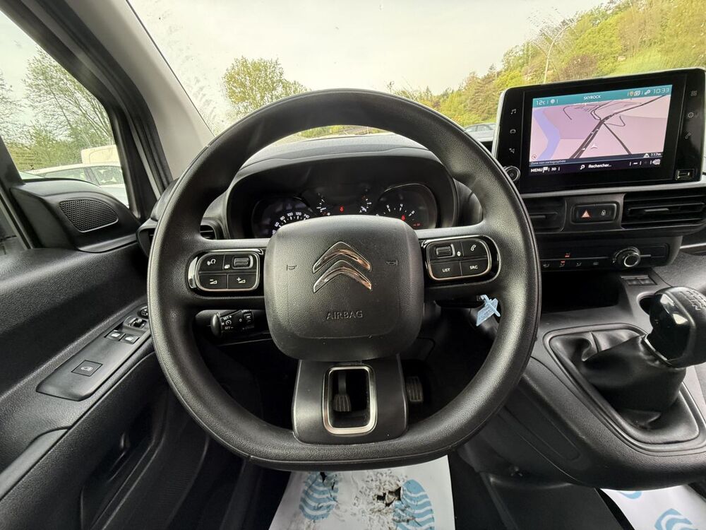Berlingo 1.5 BlueHDi - 75 Fourgon M Worker 1000 kg TVA RECUPERABLE + 2019 occasion 19100 Brive-la-Gaillarde