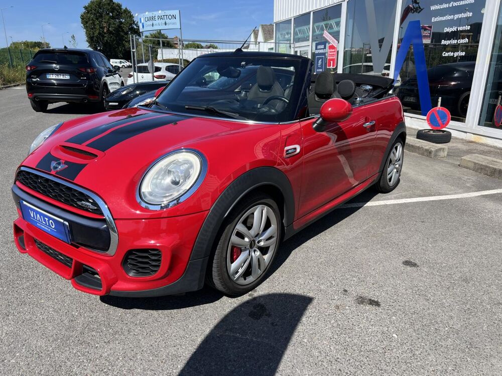 Cooper D Cabriolet - 231cv - John Cooper Works - BVA 2017 occasion 49070 Beaucouz&eacute;