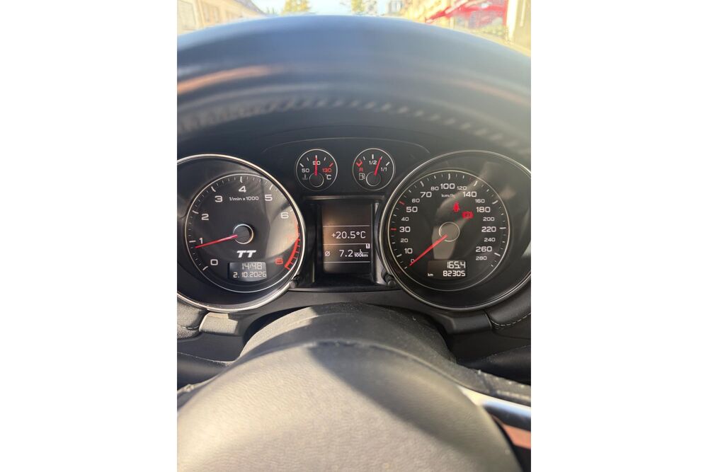 TT Coup&eacute; 1.8 TFSI - 160 COUPE S-Line - CARPLAY - CAMERA DE REC 2010 occasion 78760 Jouars-Pontchartrain