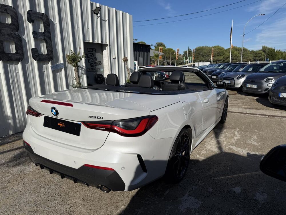 S&eacute;rie 4 430i Cabriolet M Sport - BVA CABRIOLET G23 G83 430i 2022 occasion 83490 Le Muy