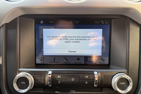 Mustang Fastback 5.0 V8- 421 - BVA GT - CARPLAY - FRAN&Ccedil;AISE - CAMERA 2016 occasion 78760 Jouars-Pontchartrain