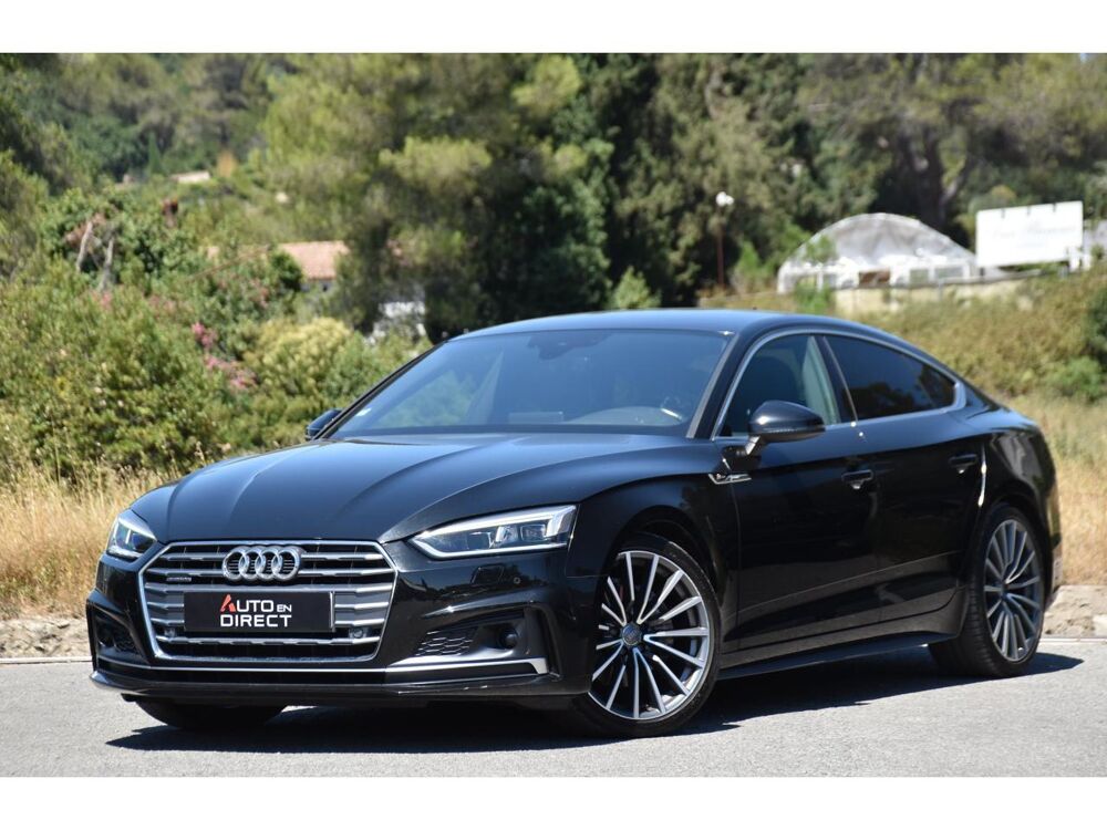 A5 Sportback Quattro 2.0 TDI - 190 - BV S-tronic 2016 SPORTBAC 2017 occasion 06250 Mougins