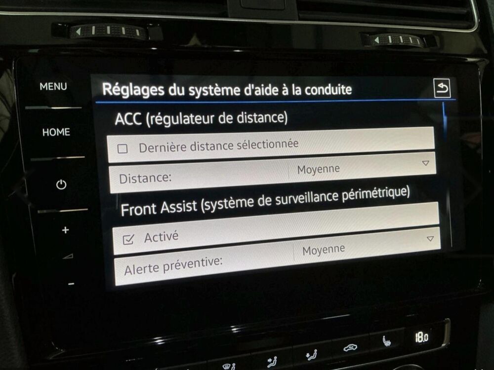 Golf 2.0 16V TSI - 300 - BV DSG 7 VII BERLINE R / SUIVI / GARANT 2019 occasion 78300 Poissy