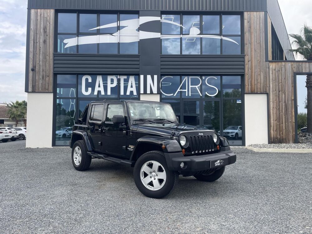 Wrangler 2.8 CRD 200 CH FAP BVM 6 Unlimited Sahara PH 2, TOIT DUR + C 2012 occasion 33127 Saint-Jean-d'Illac