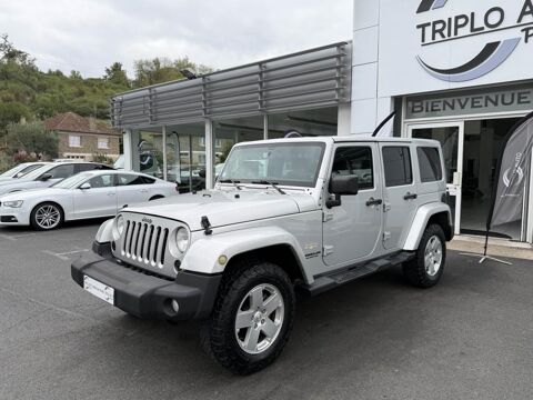 Wrangler 2.8 CRD 200CH Unlimited Sahara ATTELAGE + GPS + CLIM 2012 occasion 19100 Brive-la-Gaillarde