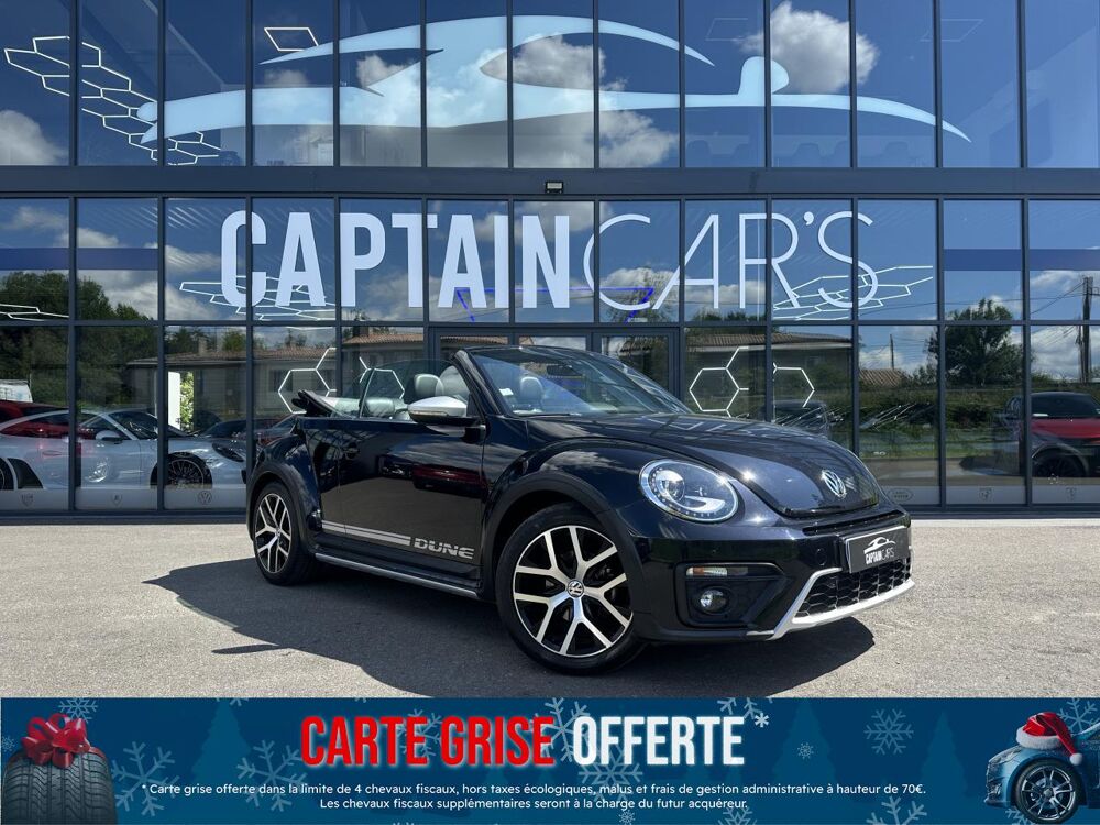COCCINELLE II Coccinelle Cabriolet 1.2 16V TSI BlueMotion - 105 COCCINELLE 2017 occasion 33450 Montussan