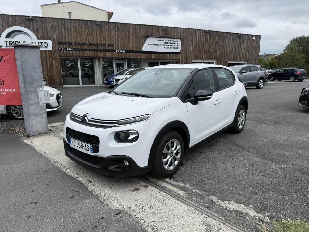 C3 1.5 BlueHDi - 100 S&S Feel gps + clim + radar AR 2018 occasion 19100 Brive-la-Gaillarde