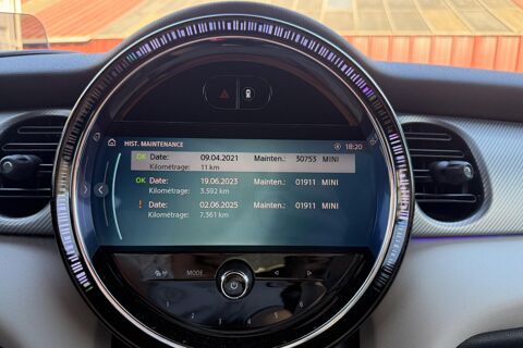 Cooper D Electric - 184 F56 LCI COUPE Cooper SE Electric - CARPLAY - 2021 occasion 78760 Jouars-Pontchartrain