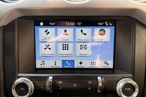 Mustang Fastback 5.0 V8- 421 - BVA GT - CARPLAY - FRAN&Ccedil;AISE - CAMERA 2016 occasion 78760 Jouars-Pontchartrain