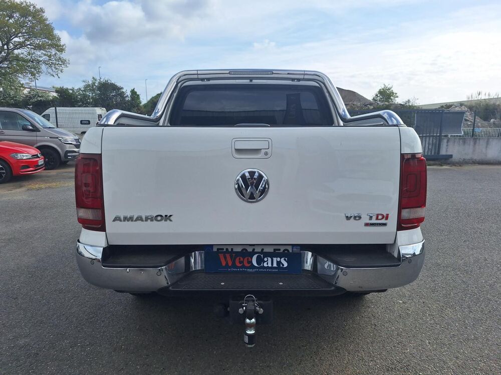 Amarok 3.0 TDI 225 CARAT PERMANENTE 4MOTION BVA 2017 occasion 56850 Caudan
