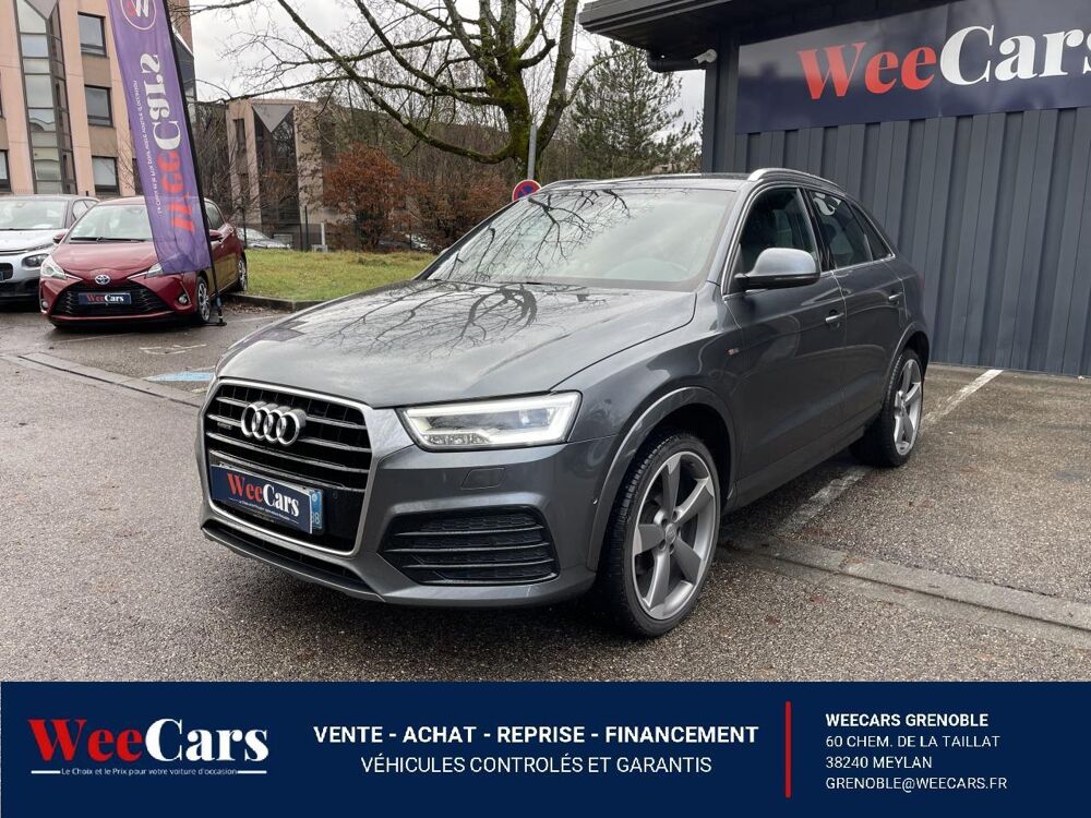 Q3 2.0 TDI 184 BV S-tronic S-Line Quattro 2015 occasion 38240 Meylan