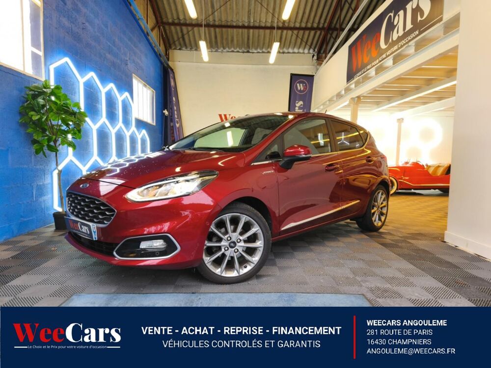 Fiesta 1.0 SCTI 100 VIGNALE - GARANTIE 12 MOIS 2019 occasion 16000 Angoul&ecirc;me