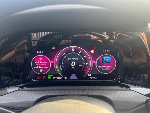 Golf 1.4 E-HYBRID GTE 245H 150 HYBRID PHEV 13KWH DSG BVA 2021 occasion 42170 Saint-Just-Saint-Rambert