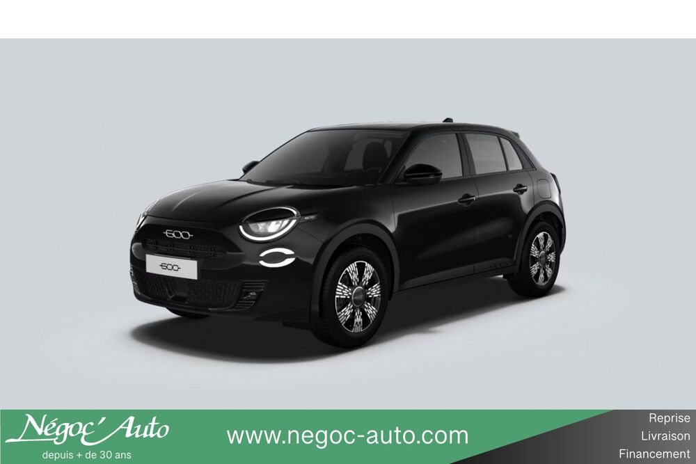 Fiat 600 1.2 HYBRID 145 ICONE E-DCT6 MY26 2026 occasion 38550 Clonas-sur-Var&egrave;ze