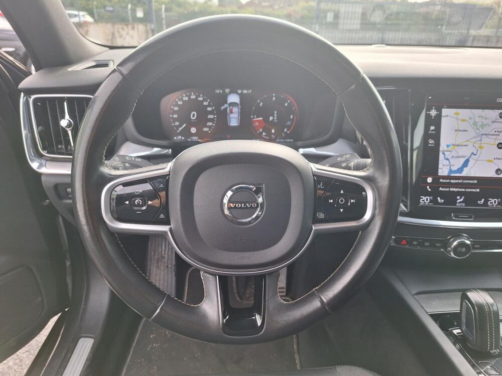 V60 2.0 B4 D 211H 197 MHEV HYBRID R-DESIGN GEARTRONIC BVA 2021 occasion 56850 Caudan