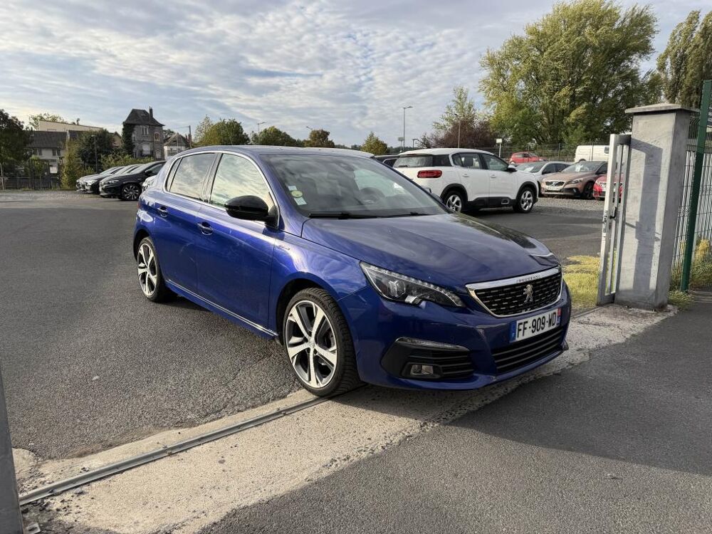 308 1.5 BlueHDi S&S - 130 Bva GT Line gps + clim + camera AR 2019 occasion 19100 Brive-la-Gaillarde