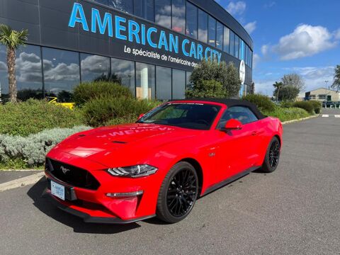 Mustang GT CABRIOLET V8 5.0L BVA10 2019 occasion 91830 Le Coudray-Montceaux