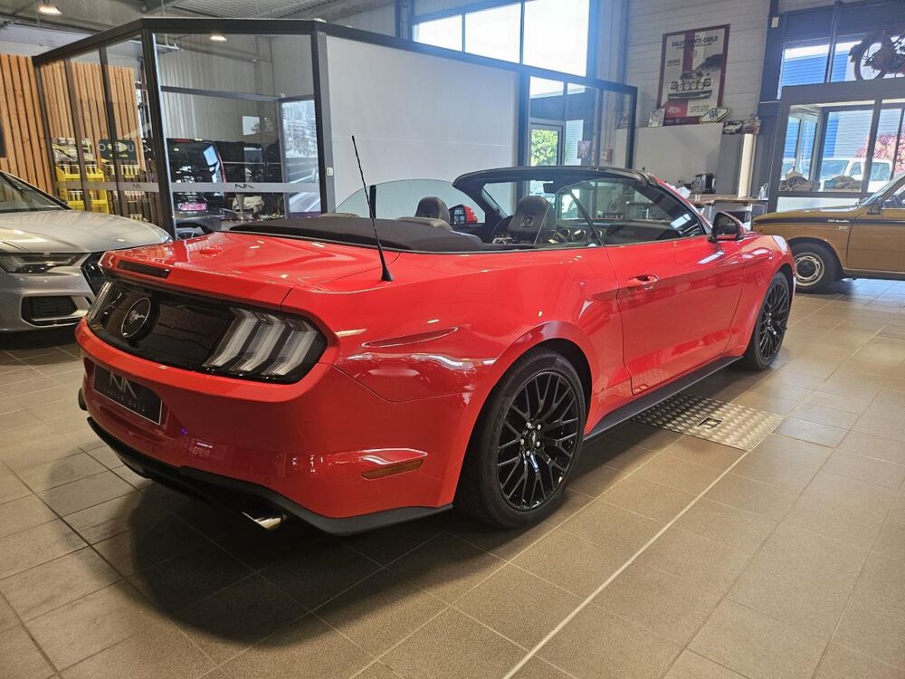 Mustang 2.3 EcoBoost 290 BVA CABRIOLET 2019 occasion 26000 Valence