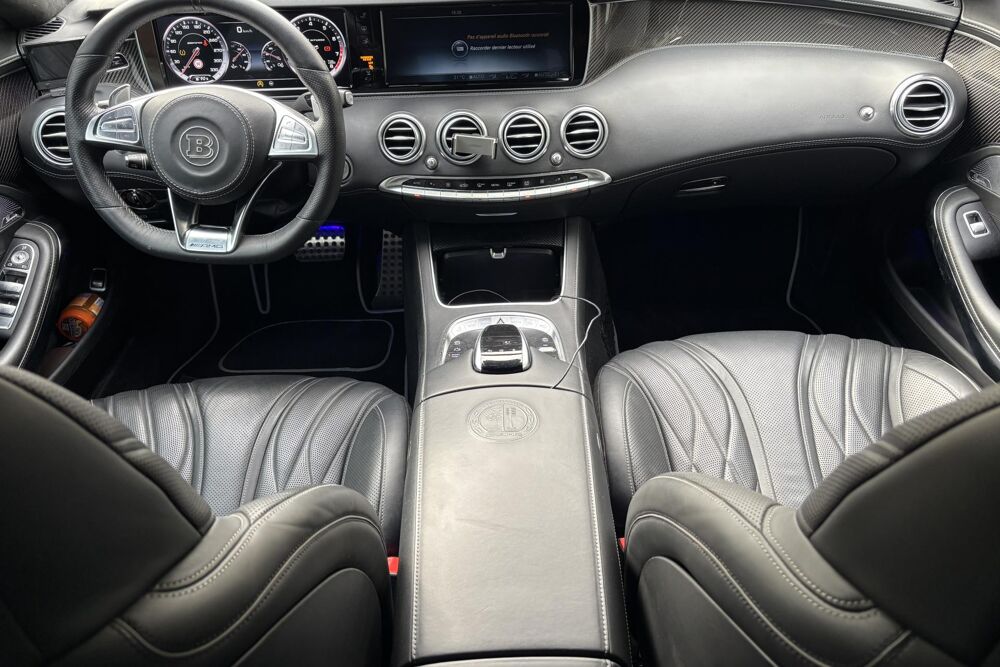 Classe S Mercedes S63 AMG Coup&eacute; 4MATIC V8 585 ch BRABUS Full Options 2015 occasion 78760 Jouars-Pontchartrain