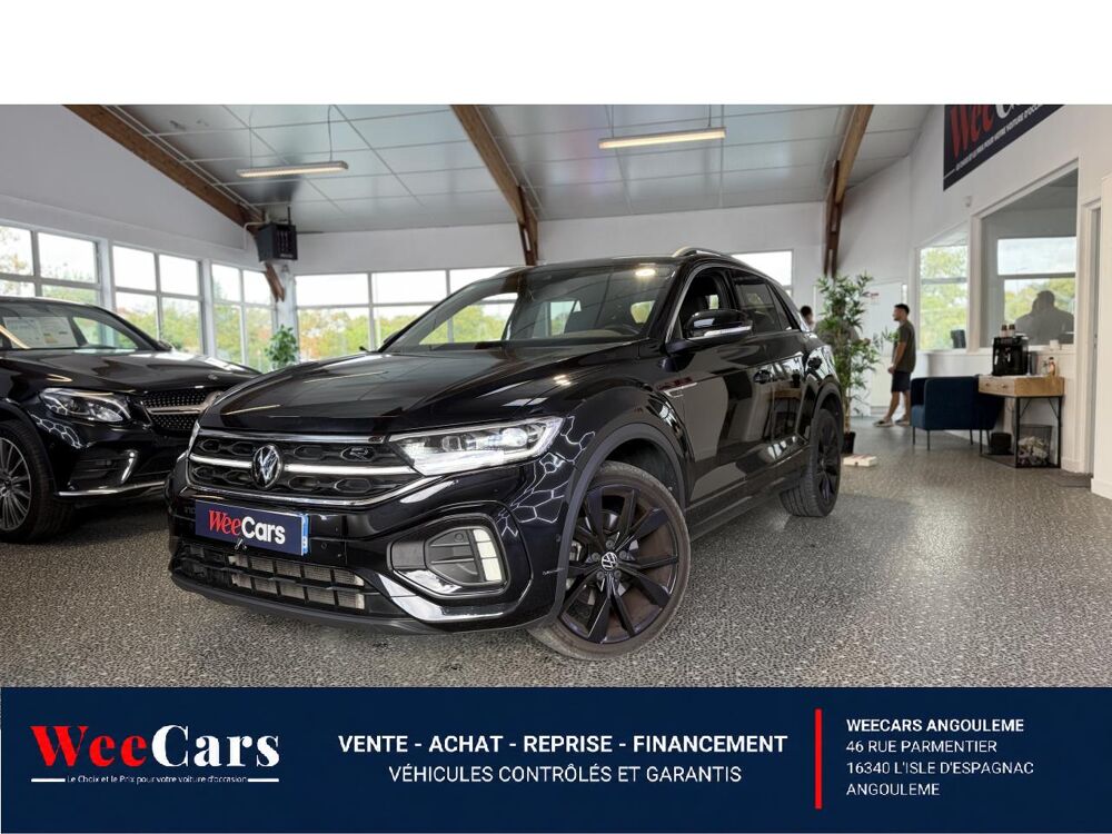 T-ROC 2.0 TDI - 150 - Start&Stop - BV DSG 7 R-Line - GARANTIE 12 2022 occasion 16000 Angoul&ecirc;me
