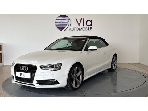 Audi A5 Cabriolet 2.0 TDI 177 Boite Auto Avus - ATTELAGE - SIEGES CH 2014 occasion Saujon 17600
