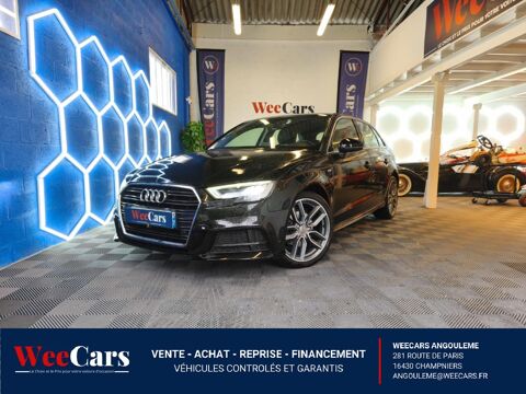 Audi A3 SPORTBACK 1.5 TFSI 150CH S-LINE S-TRONIC BVA - GARANTIE 12 M 2020 occasion Angoul&ecirc;me 16000
