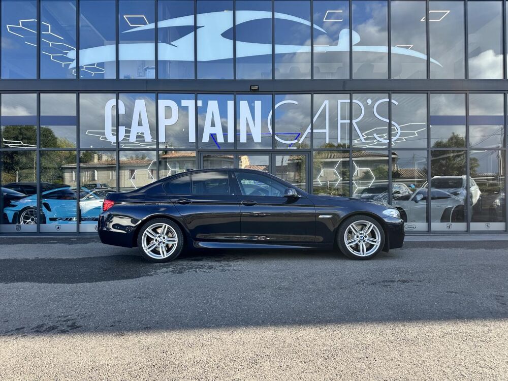 S&eacute;rie 5 F10 525D 218CH XDRIVE PACK M BVA SPORT CARBONSCHWARZ - GARAN 2012 occasion 33450 Montussan