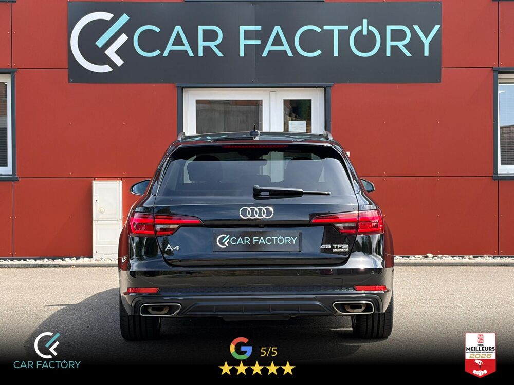 A4 Quattro S-Line 2.0 TFSI 245 1&egrave;re Main BVA ACC Bang&Olufsen A 2019 occasion 67440 Marmoutier