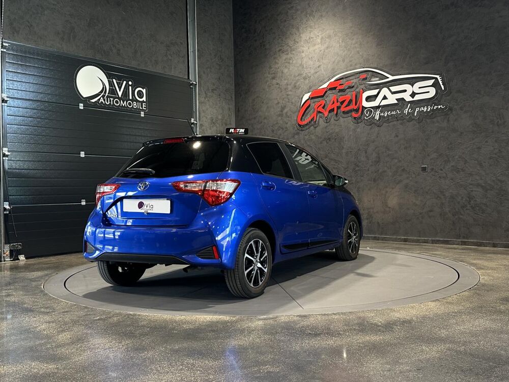 Yaris Design 1.5 - 110 VVT-i - CAM - PHARES AUTOMATIQUES - LANE AS 2018 occasion 25300 Pontarlier