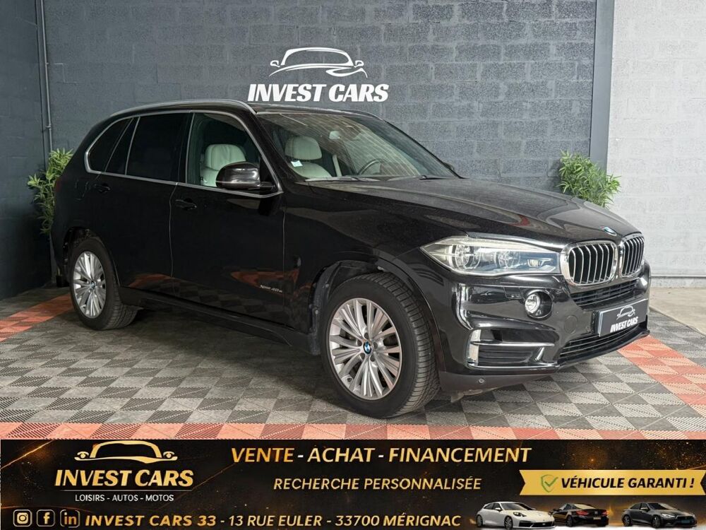 X5 (F15) 40e xDrive 2.0i 313CH ECLUSIVE TOIT OUVRANT - GARANTIE 2015 occasion 33700 M&eacute;rignac