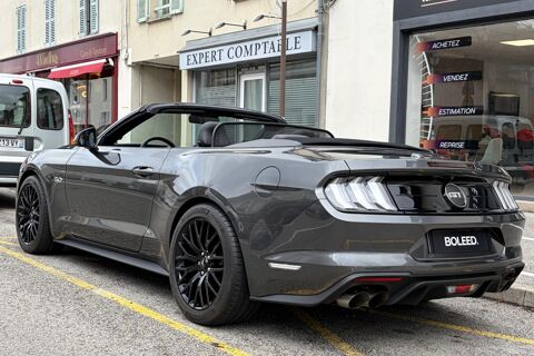 Mustang 5.0 V8 450 ceramique + echappement - cabriolet gt 2019 occasion 78760 Jouars-Pontchartrain