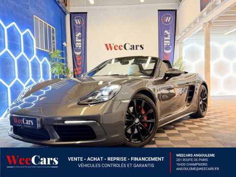 Porsche Boxster 718 350 CH PDK CABRIOLET S - Garantie 12 mois 2016 occasion Angoul&ecirc;me 16000