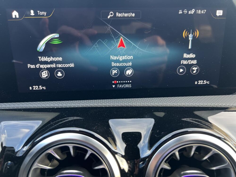 Classe CLA MERCEDES CLASSE 250 - BV 7G-DCT AMG Line 4-Matic 2023 occasion 49070 Beaucouz&eacute;