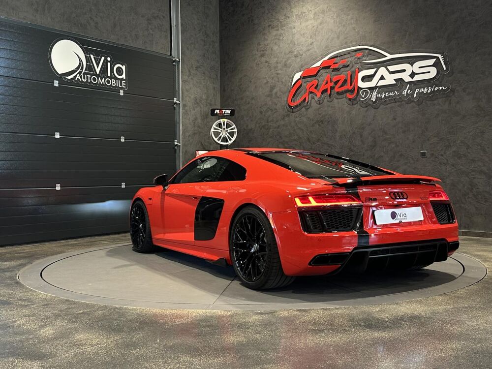 R8 Quattro 5.2 V10 FSI - S-tronic - Full PPF - B&O - CAM - SIE 2017 occasion 25300 Pontarlier