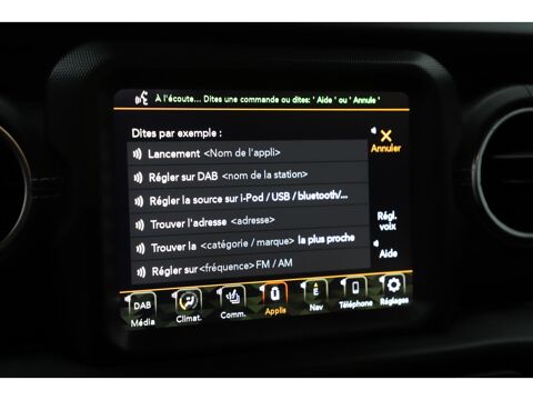 Wrangler 2.0 T 4xe 380 4x4 Unlimited Overland BVA 2022 occasion 06550 La Roquette-sur-Siagne