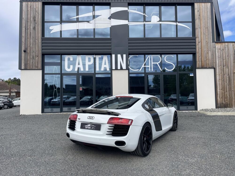 R8 Quattro 4.2 V8 420 CH EXCLUSIVE R-tronic COUPE PACK CARBONE 2008 occasion 33127 Saint-Jean-d'Illac