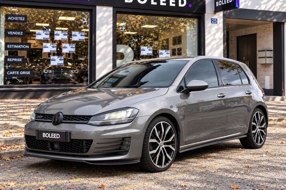 Golf 7 GTD 2.0 TDI 184 CH DSG6-CUIR-CARPLAY-GPS-X&Eacute;NON-SI&Egrave;GES CHAU 2014 occasion 78760 Jouars-Pontchartrain