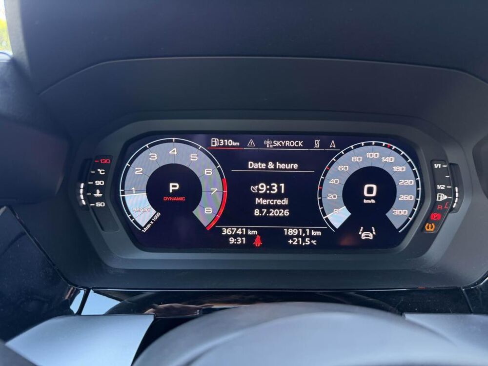 S3 SPORTBACK 8Y 310CH - CAM - B&O - SIEGES CHAUFFANTS - HAYON E 2021 occasion 13760 Saint-Cannat