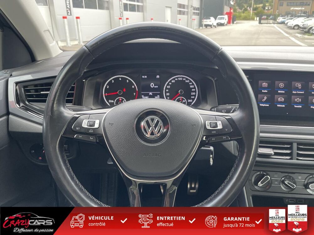Polo VI 1.0 TSI 95 Cam&eacute;ra - Applecarplay United IQ Drive 2020 occasion 25300 Pontarlier